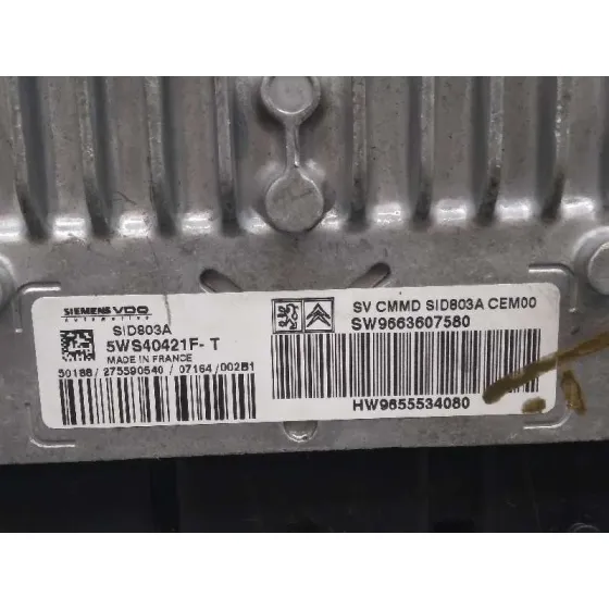Centralita Motor Uce para Peugeot 307 Break/Sw (S2)