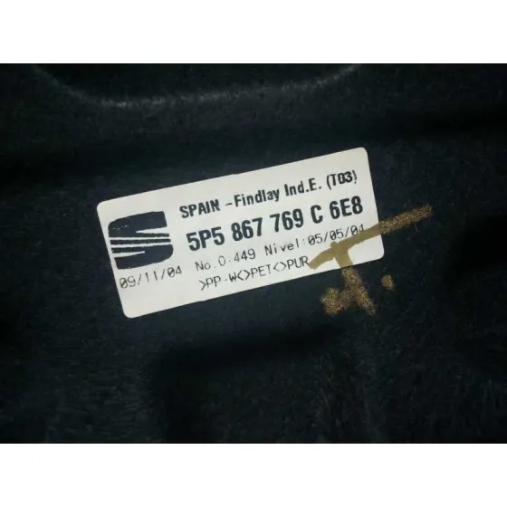Bandeja Trasera para Seat Toledo (5P2)