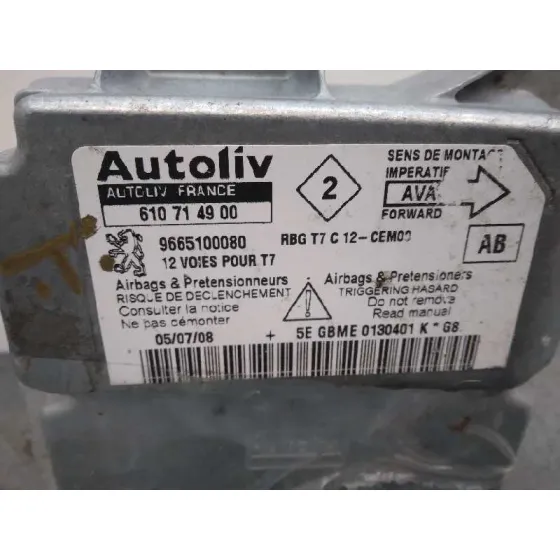 Centralita Airbag para Peugeot 308 Sw