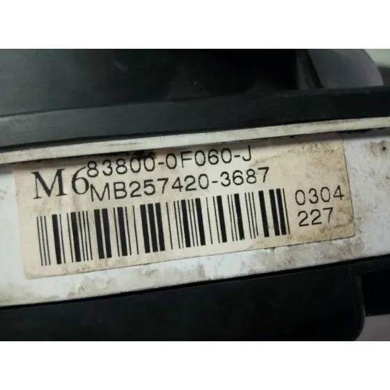 Cuadro Instrumentos para Toyota Corolla Verso (R1)