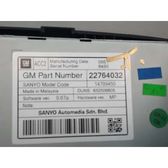 Sistema Navegacion Gps para Opel Insignia Berlina