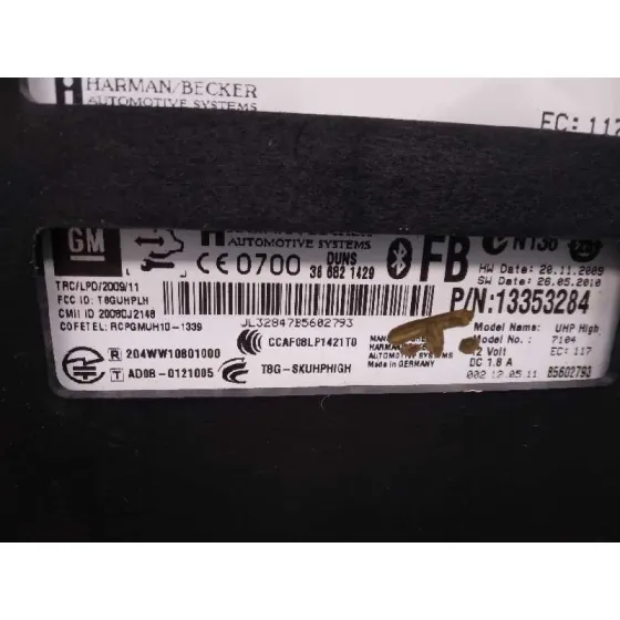 Modulo Electronico para Opel Insignia Berlina