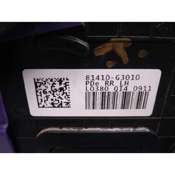 Cerradura Puerta Trasera Izquierda para Hyundai I30 Cw (Pd)