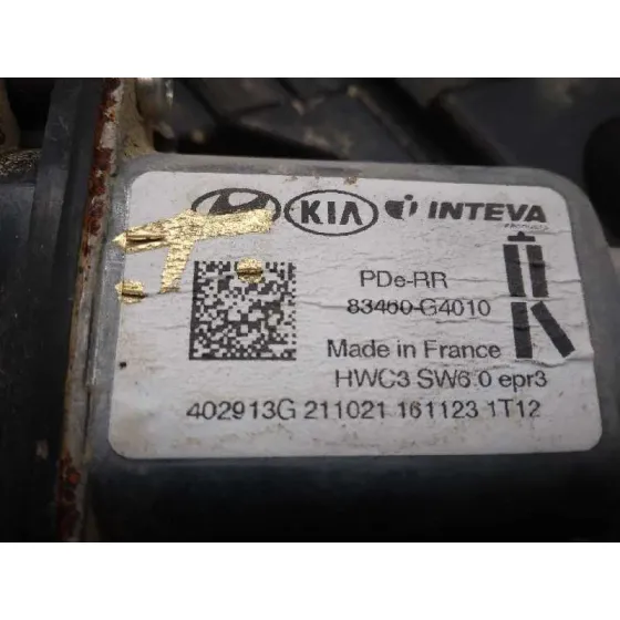 Elevalunas Trasero Derecho para Hyundai I30 Cw (Pd)