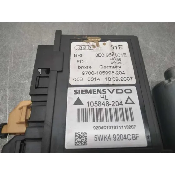 Motor Elevalunas Trasero Izquierdo para Audi A4 Avant (8E)