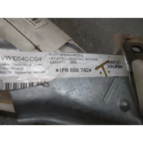 Airbag Cortina Delantero Derecho para Seat Leon (1P1)