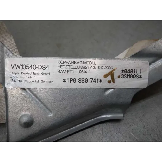 Airbag Cortina Delantero Izquierdo para Seat Leon (1P1)