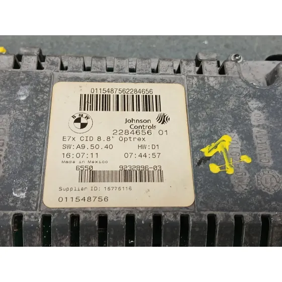 Pantalla Multifuncion para Bmw X5 (E70)