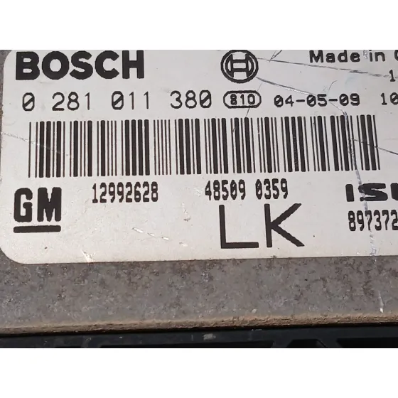 Centralita Motor Uce para Opel Astra H Berlina