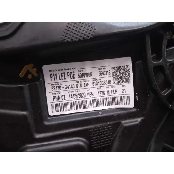 Elevalunas Delantero Izquierdo para Hyundai I30 (Pd)