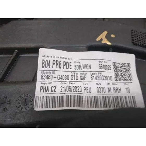 Elevalunas Trasero Derecho para Hyundai I30 (Pd)