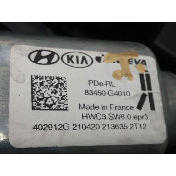 Elevalunas Trasero Izquierdo para Hyundai I30 (Pd)