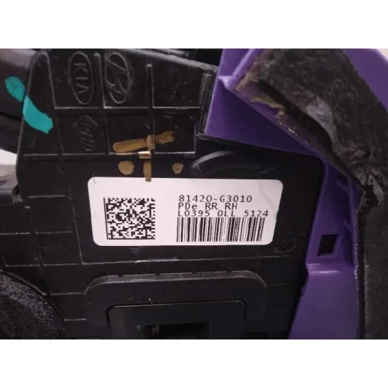 Cerradura Puerta Trasera Derecha para Hyundai I30 (Pd)