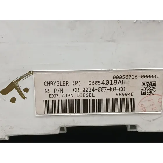 Cuadro Instrumentos para Jeep Commander