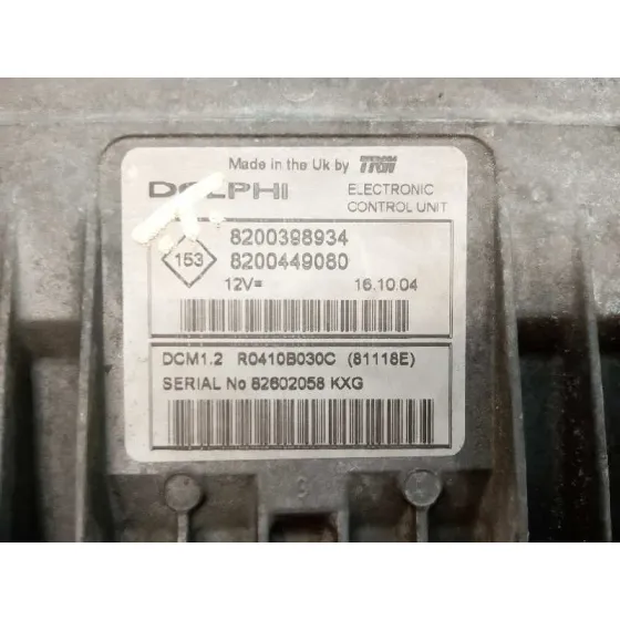 Centralita Motor Uce para Renault Modus