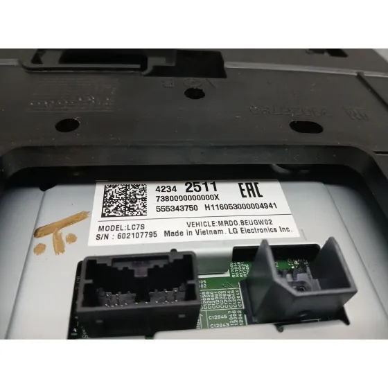 Sistema Audio / Radio Cd para Opel Astra K Lim. 5Türig