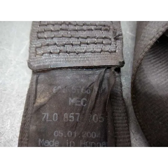 Cinturon Seguridad Delantero Izquierdo para Volkswagen Touareg (7La)