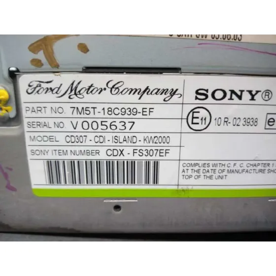 Sistema Audio / Radio Cd para Ford Focus Lim. (Cb4)