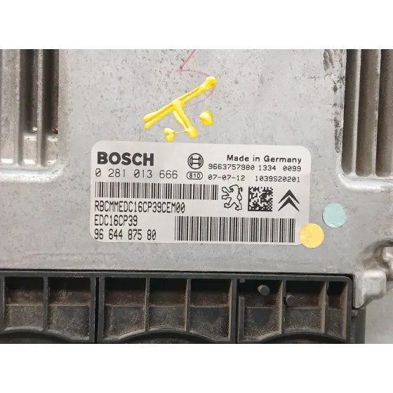 Centralita Motor Uce para Peugeot 4007