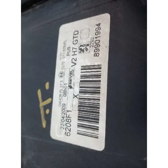Faro Izquierdo para Peugeot 807