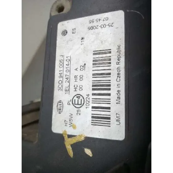 Faro Izquierdo para Volkswagen Passat Variant (3C5)