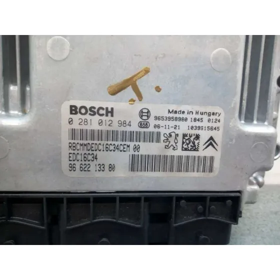 Centralita Motor Uce para Peugeot 407