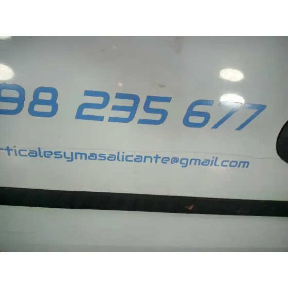 Puerta Lateral Corredera Derecha para Opel Combo (Corsa C)