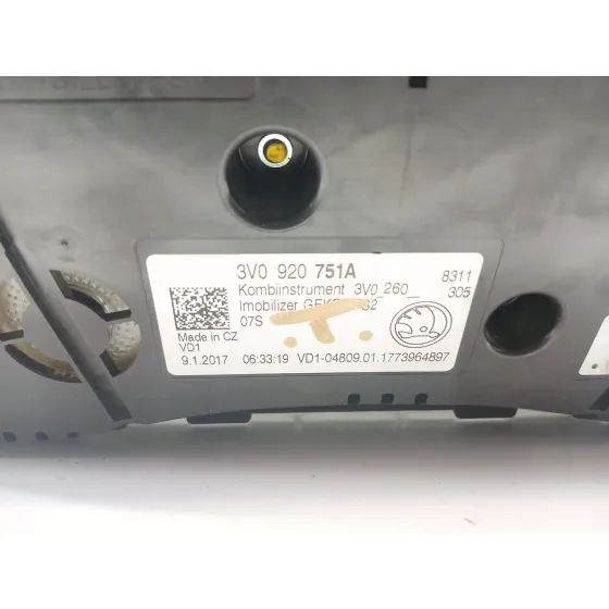 Cuadro Instrumentos para Skoda Superb (3V3)