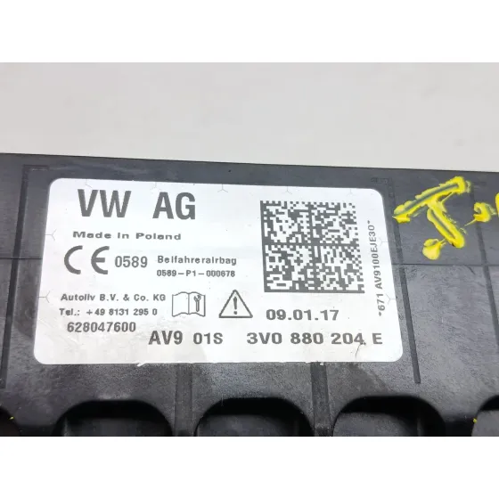Kit Airbag para Skoda Superb (3V3)