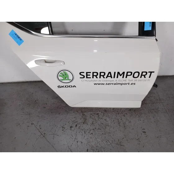 Puerta Trasera Derecha para Skoda Superb (3V3)