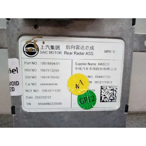 Sensor para Mg Zs Luxury