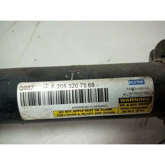 Amortiguador Delantero Derecho para Mercedes-Benz Clase C W205 C200 Bluetec