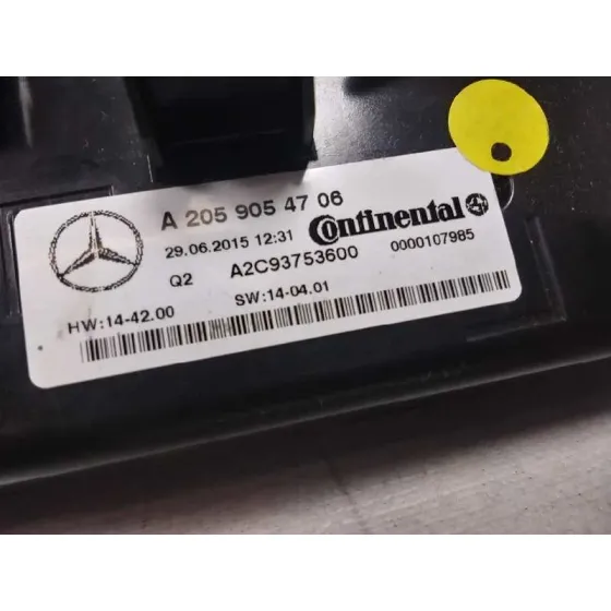 Mando Climatizador para Mercedes-Benz Clase C W205 C200 Bluetec