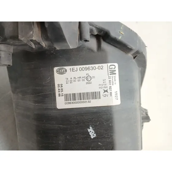 Faro Derecho para Opel Insignia Berlina
