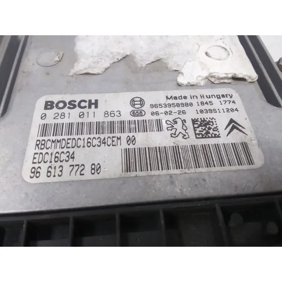 Centralita Motor Uce para Citroën C4 Grand Picasso