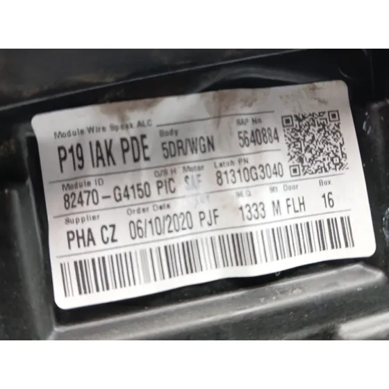 Elevalunas Delantero Izquierdo para Hyundai I30 (Pd)