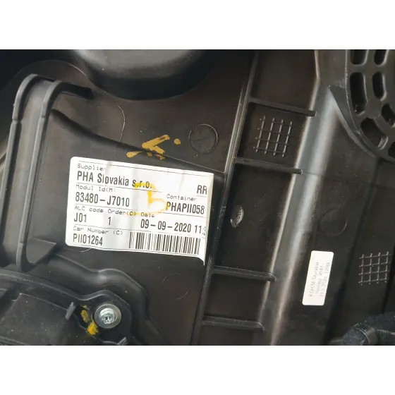 Elevalunas Trasero Derecho para Kia Ceed