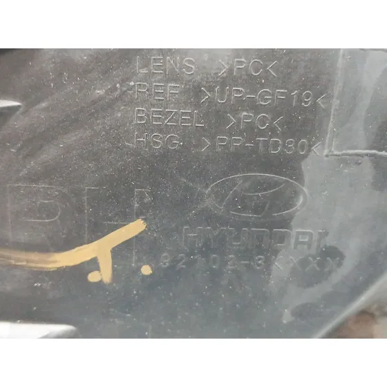 Faro Derecho para Hyundai Sonata (Nf)