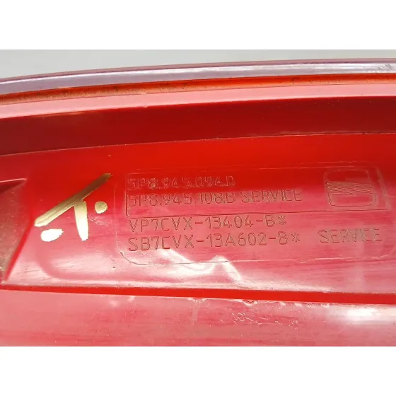 Piloto Trasero Derecho Interior para Seat Altea Xl (5P5, 5P8)
