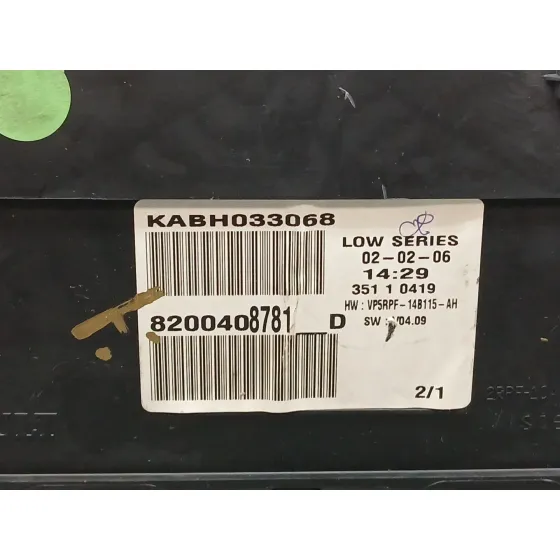 Cuadro Instrumentos para Renault Megane Ii (Bm0/1_, Cm0/1_)