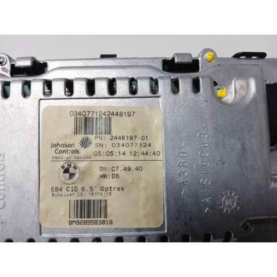 Pantalla Multifuncion para Bmw X1 (E84)