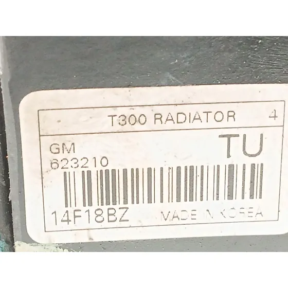 Radiador Agua para Opel Mokka