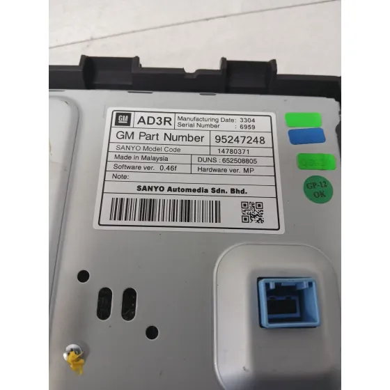 Pantalla Multifuncion para Opel Astra J (P10)