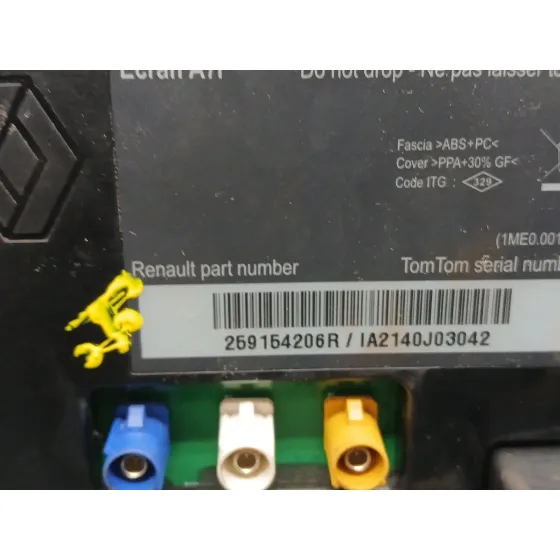 Pantalla Multifuncion para Renault Koleos I (Hy_)