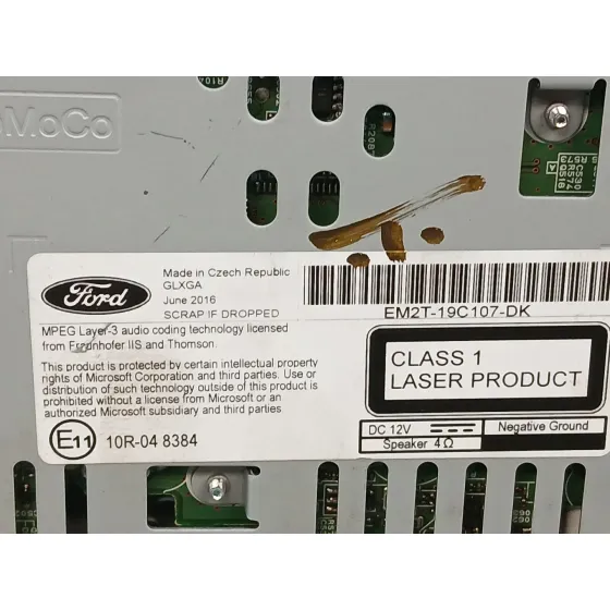 Sistema Audio / Radio Cd para Ford S-Max