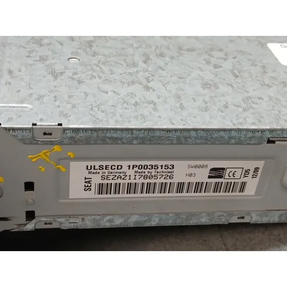 Sistema Audio / Radio Cd para Seat Leon (1P1)