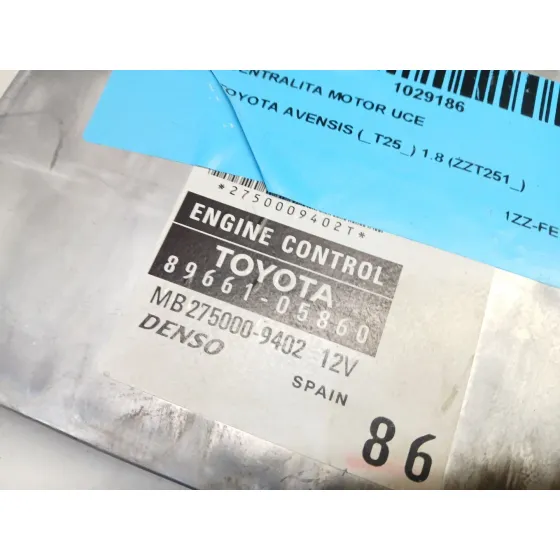 Centralita Motor Uce para Toyota Avensis (_T25_)