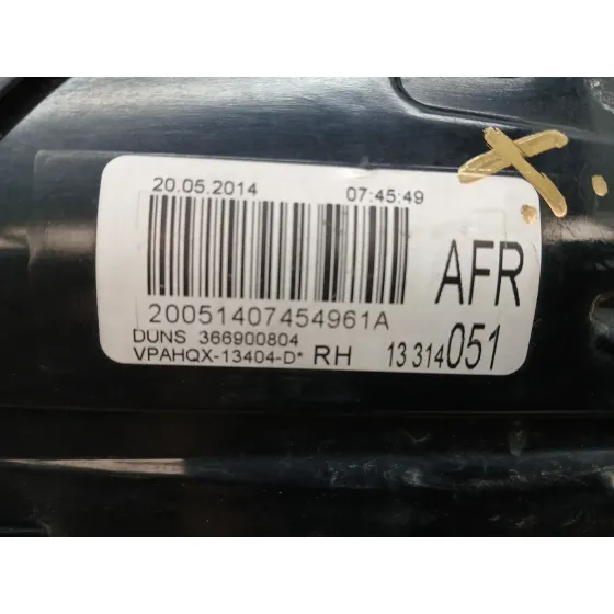 Piloto Trasero Derecho para Opel Astra J Sports Tourer (P10)