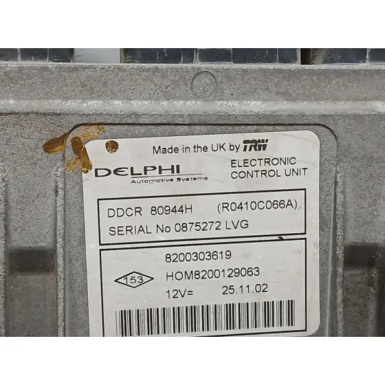 Centralita Motor Uce para Renault Clio Ii (Bb_, Cb_)