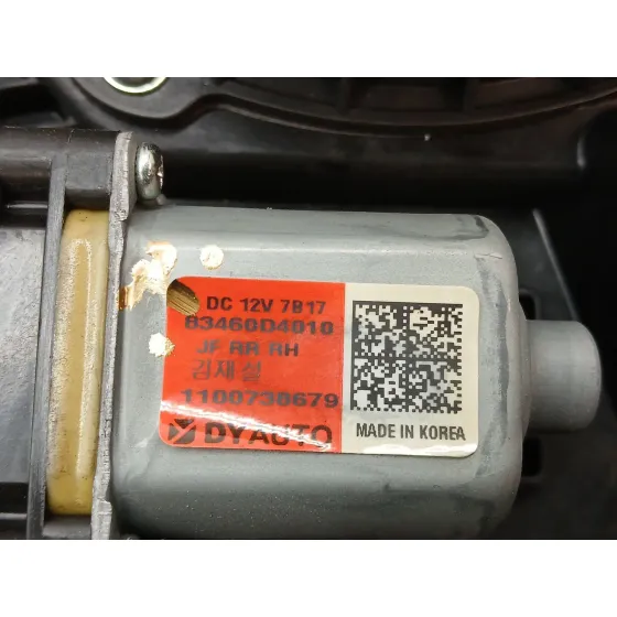 Elevalunas Trasero Derecho para Kia Optima